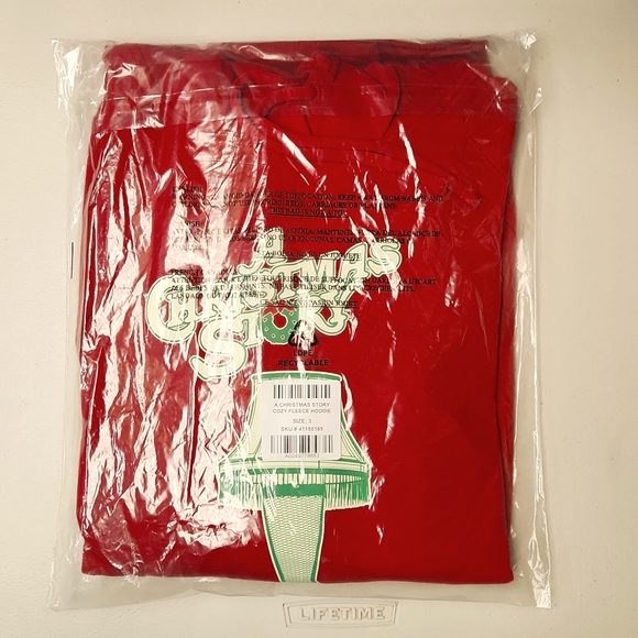 ❤️NWT VINTAGE TORRID HOODIE A CHRISTMAS STORY LEG LAMP HOLIDAY RALPHIE PLUS SIZE - Picture 4 of 13